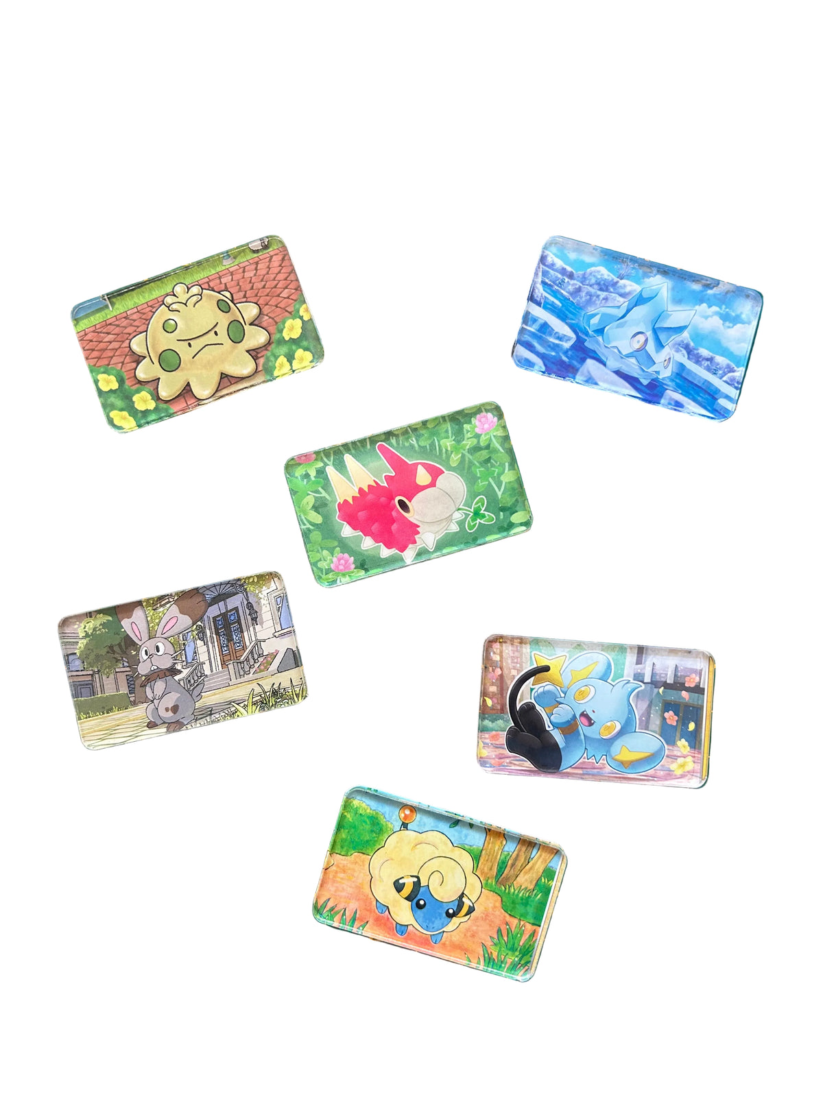 Pokémon Karten Magnet – Zufälliges Pokémon aus originaler Sammelkarte