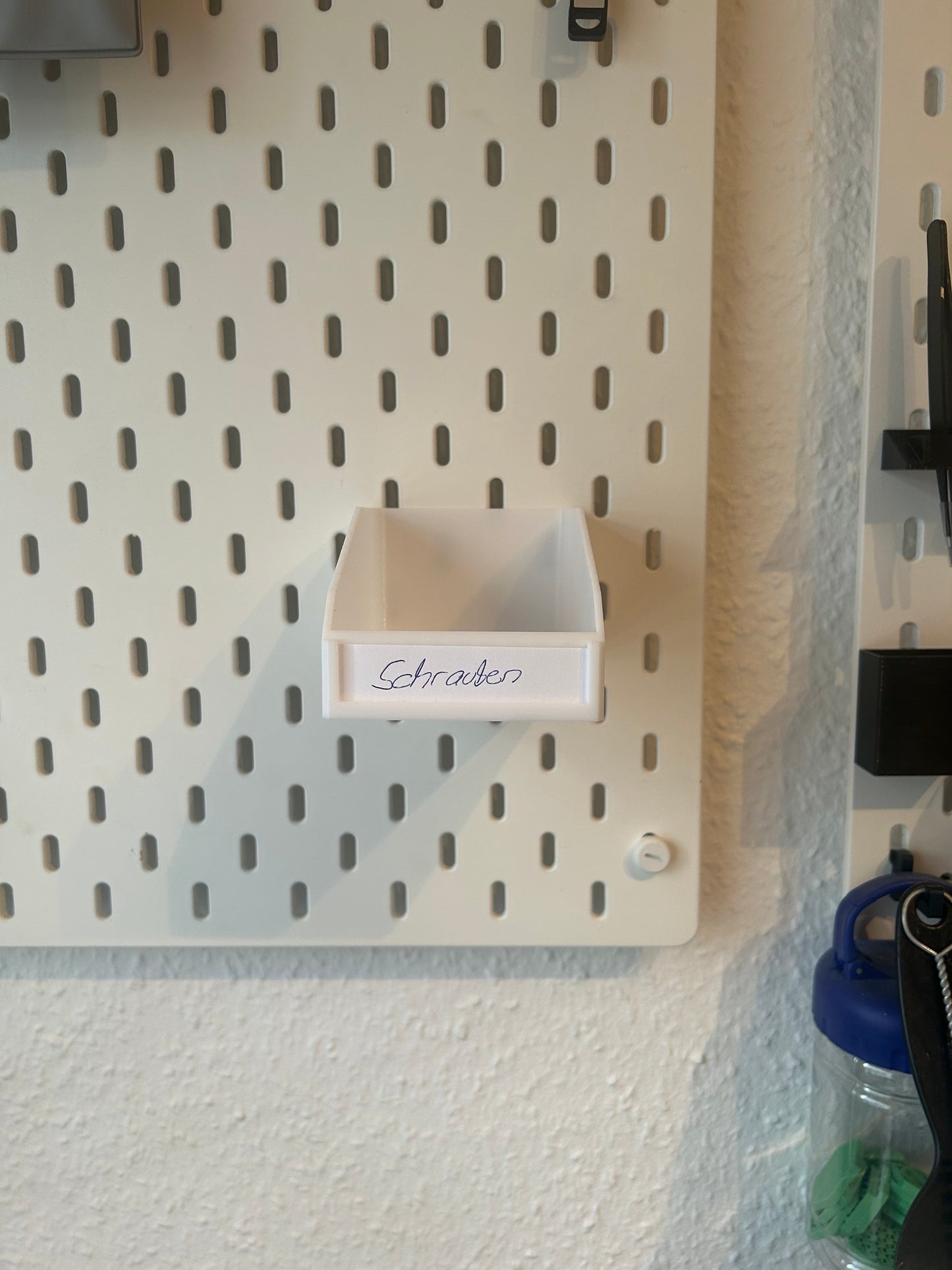 IKEA SKÅDIS Aufbewahrungsbox mit Beschriftungsfeld