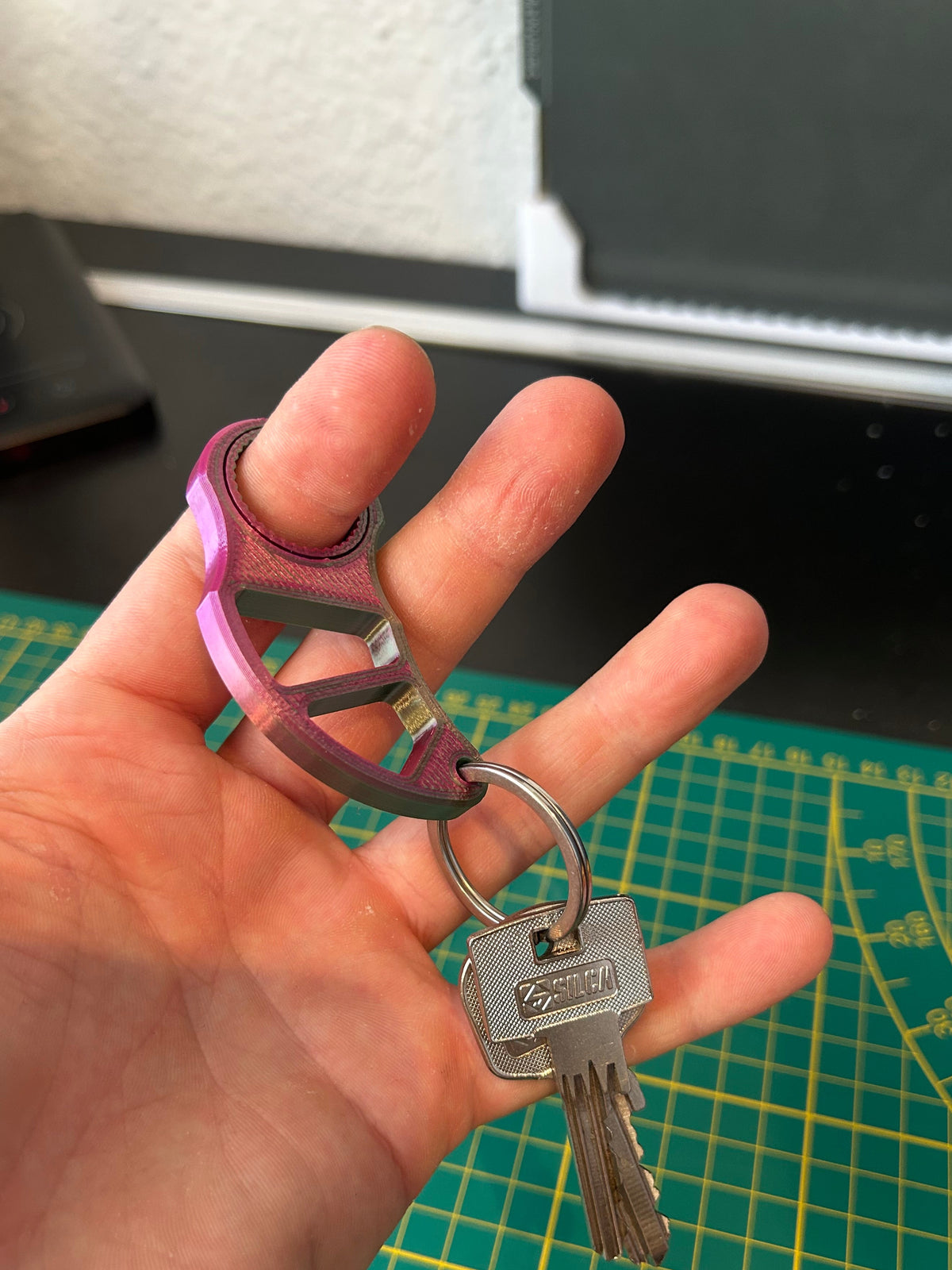 Keyspinner Schlüsselanhänger