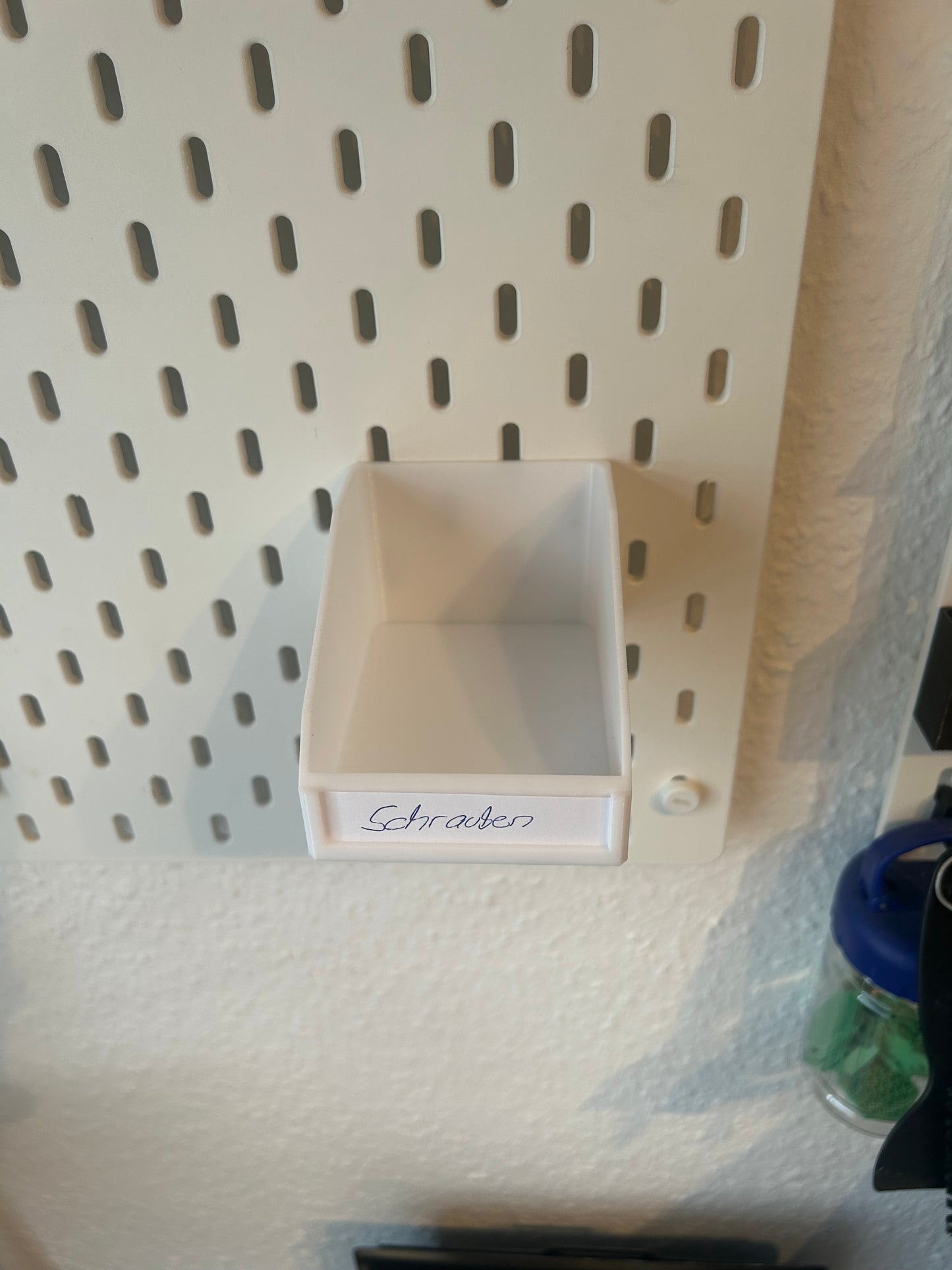 IKEA SKÅDIS Aufbewahrungsbox mit Beschriftungsfeld