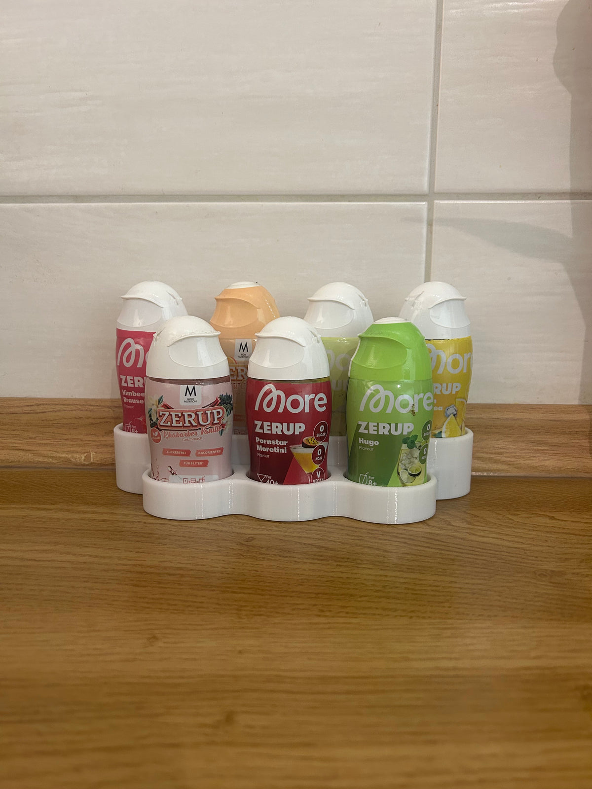 Sirup-Flaschen Organizer | Kompatibel mit More, ESN und Bodylab Sirup-Flaschen