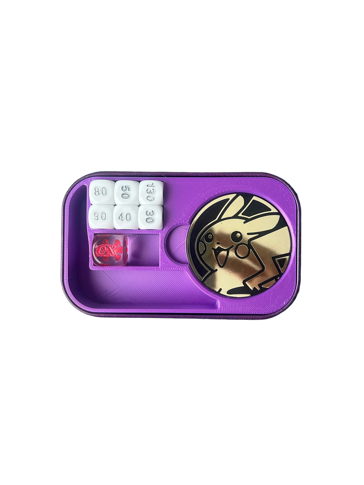Pokémon Mini Tin Inlay – Organizer für Münzen & Würfel