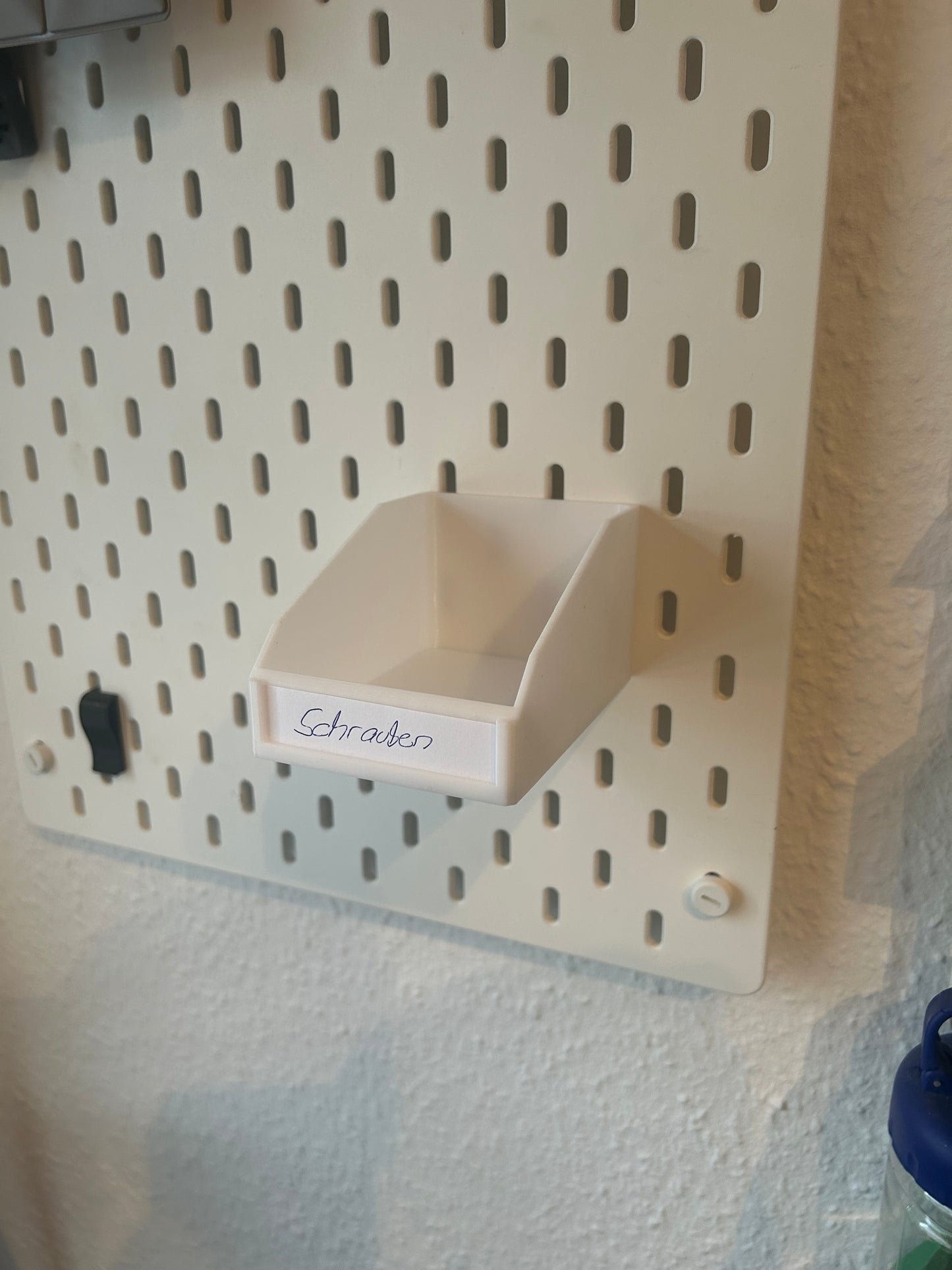 IKEA SKÅDIS Aufbewahrungsbox mit Beschriftungsfeld